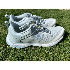 Vionic Walk Strider Sneakers Light Blue White Mesh Athletic Shoes Womens 8.5 US